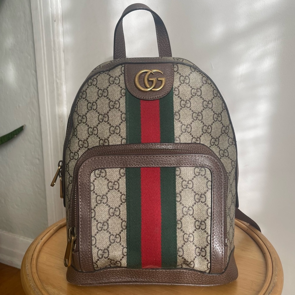 GUCCI Ophidia GG Small Backpack